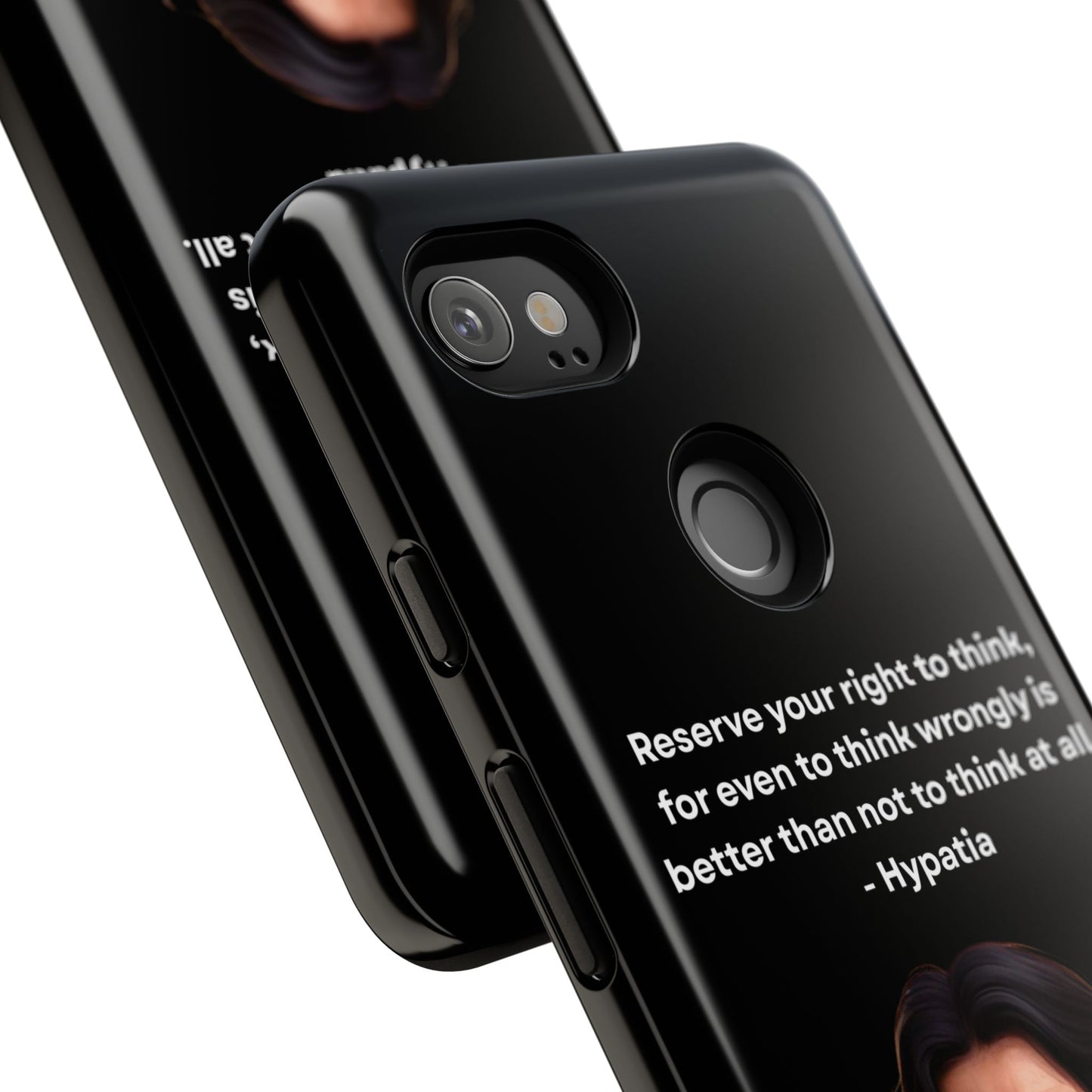 “Think Boldly” – Hypatia Quote Tough Phone Case