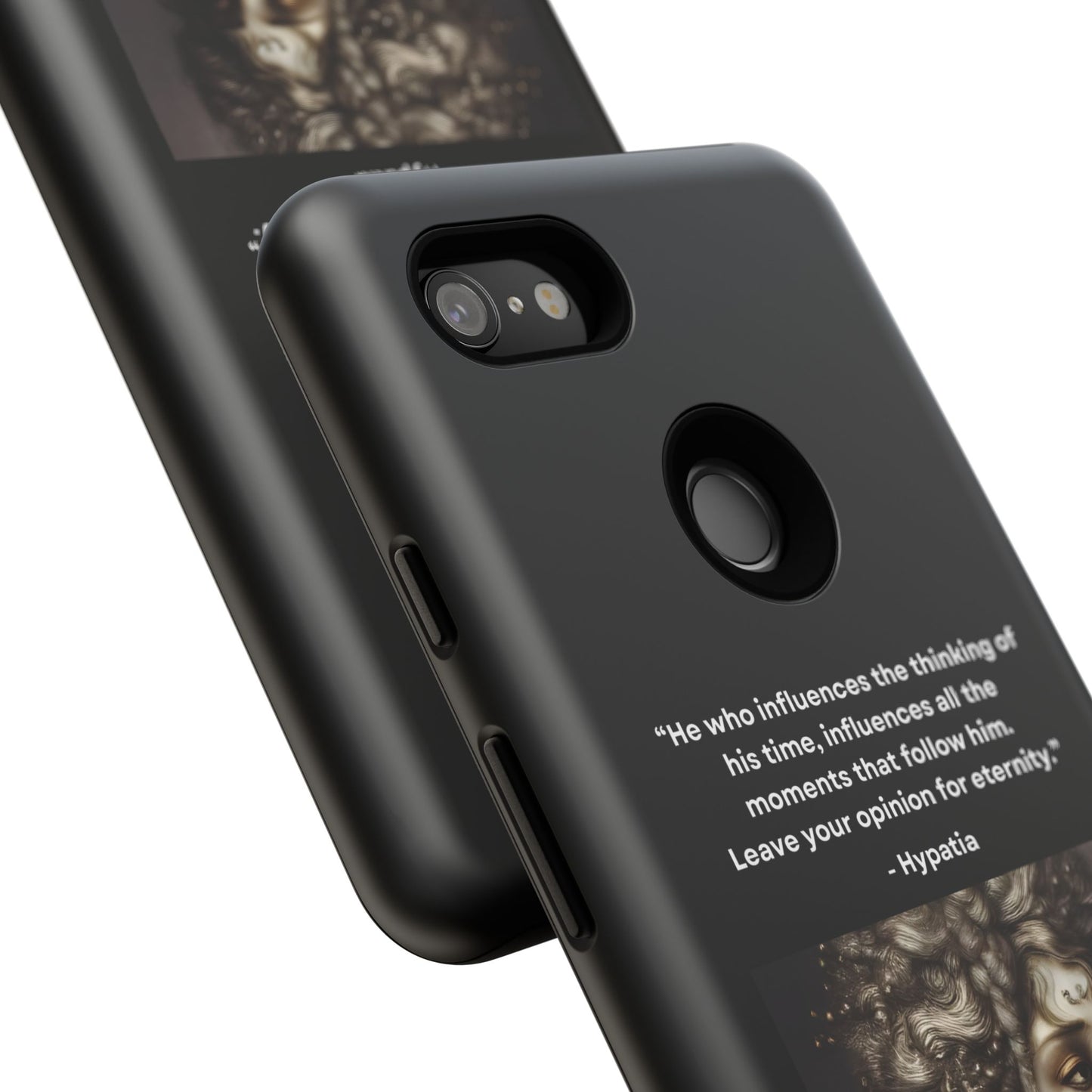 “Leave Your Mark” – Hypatia Quote Tough Phone Case