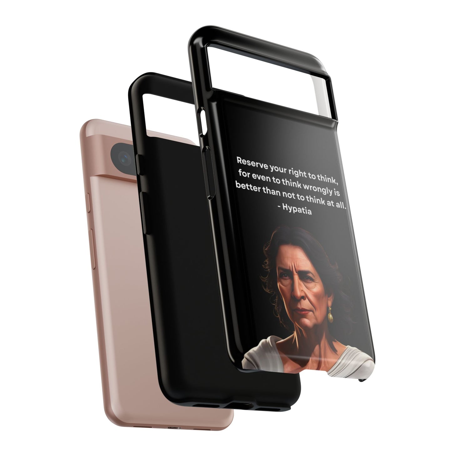 “Think Boldly” – Hypatia Quote Tough Phone Case