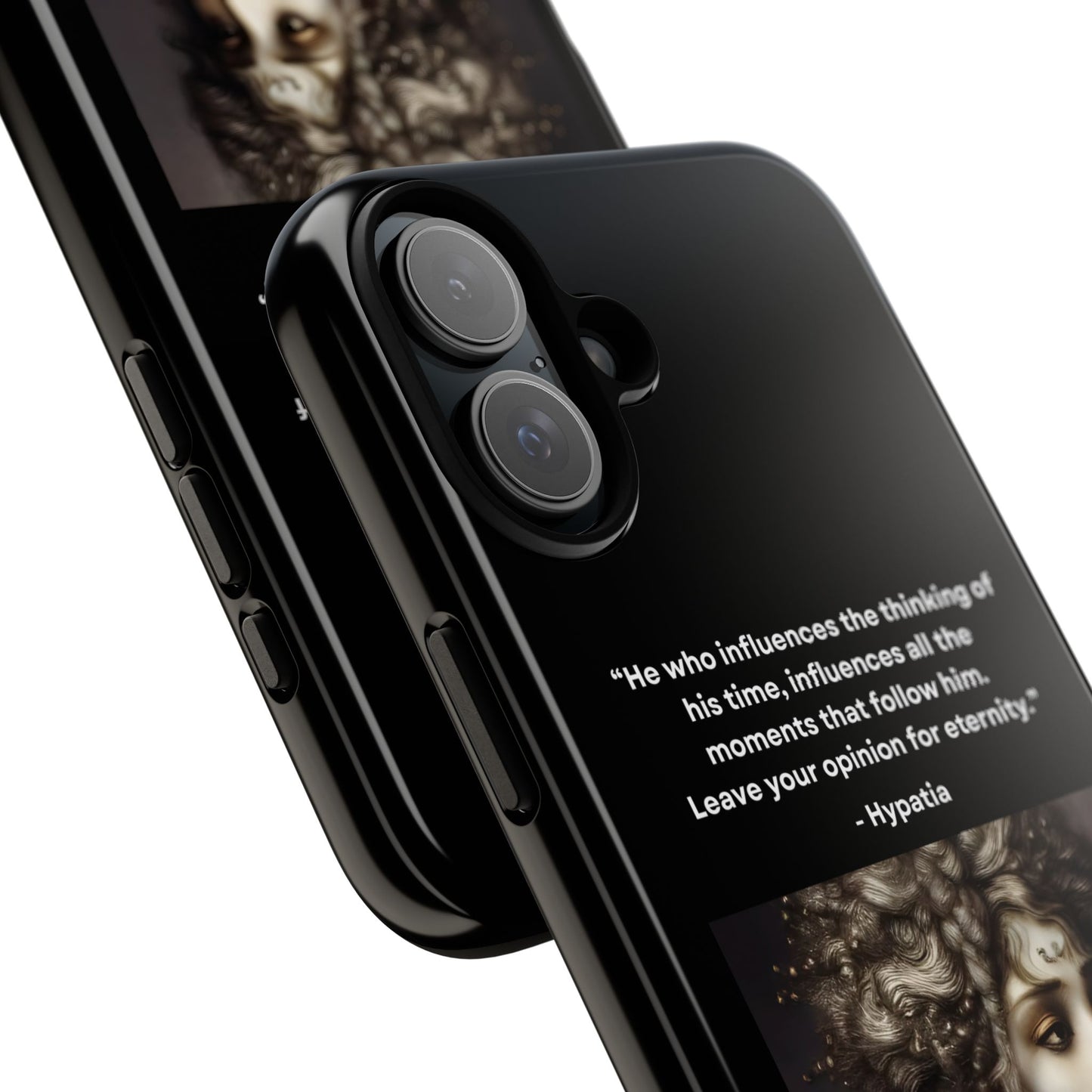 “Leave Your Mark” – Hypatia Quote Tough Phone Case