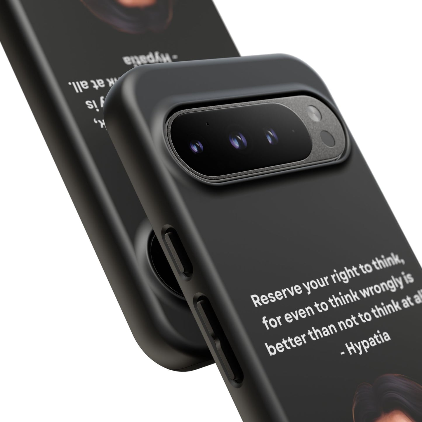 “Think Boldly” – Hypatia Quote Tough Phone Case