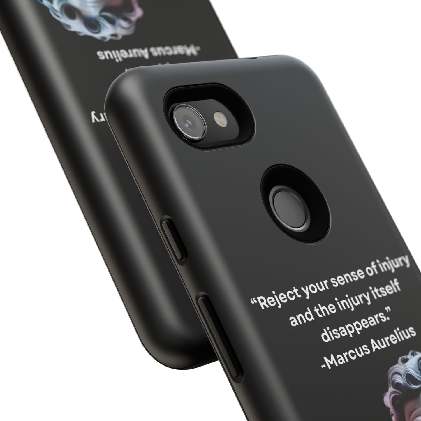 “Strength Within” – Marcus Aurelius Quote Tough Phone Case