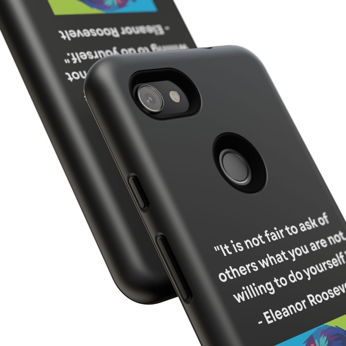 “Lead by Example” – Eleanor Roosevelt Quote Tough Phone Case