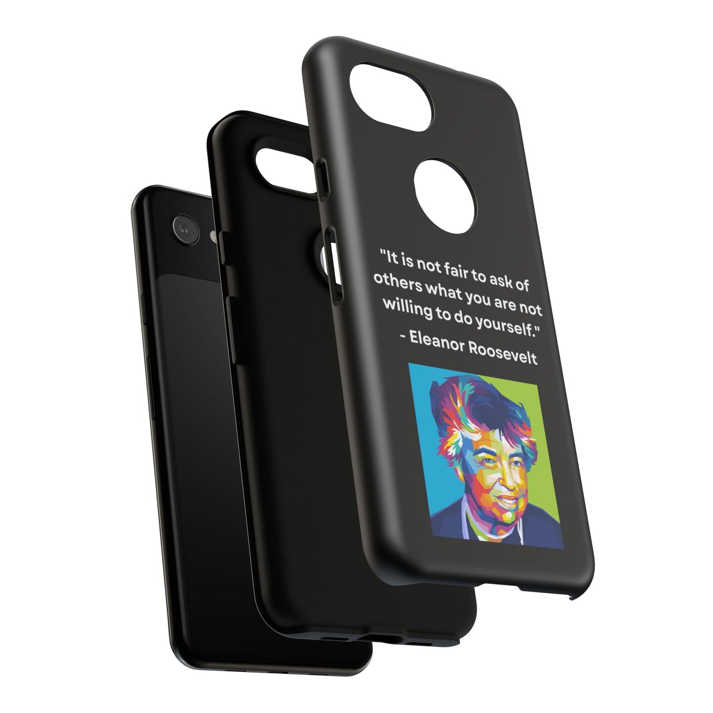 “Lead by Example” – Eleanor Roosevelt Quote Tough Phone Case