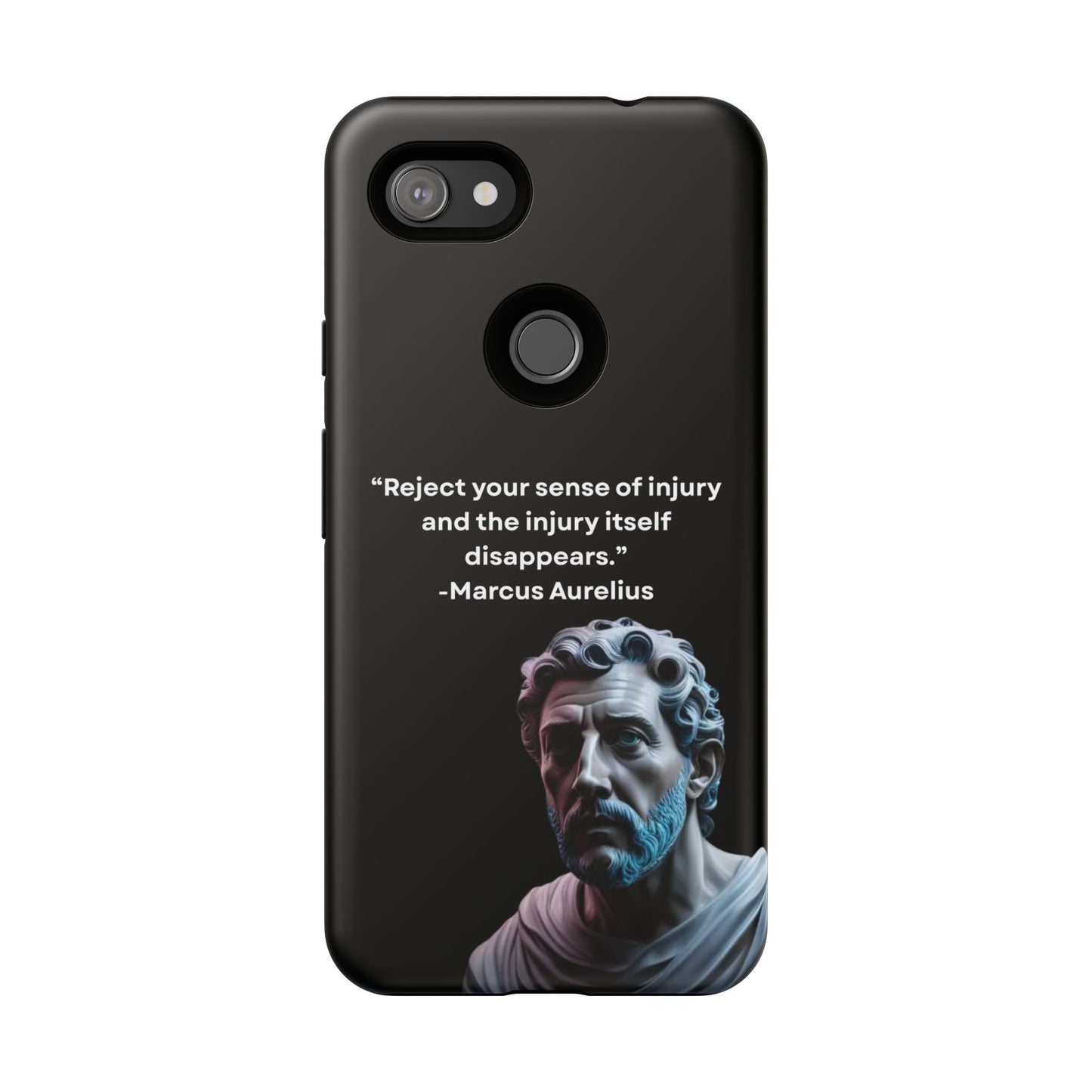 “Strength Within” – Marcus Aurelius Quote Tough Phone Case