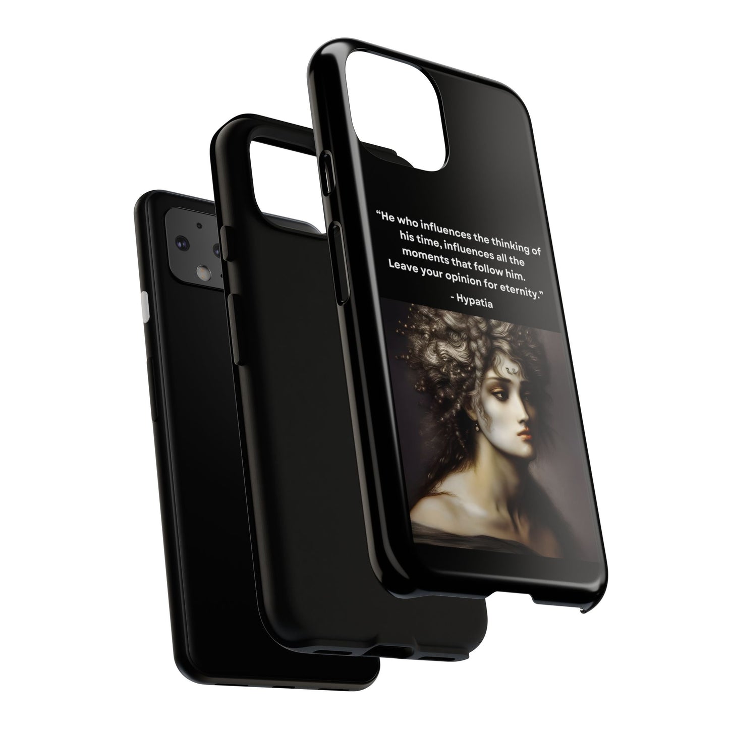 “Leave Your Mark” – Hypatia Quote Tough Phone Case