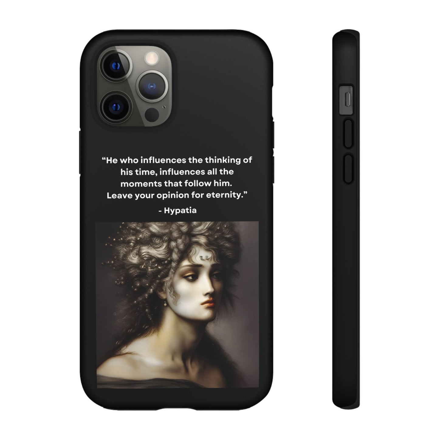 “Leave Your Mark” – Hypatia Quote Tough Phone Case