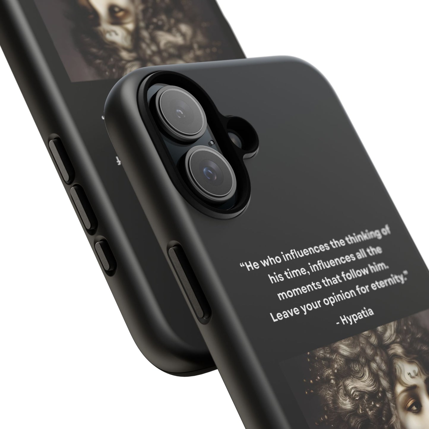 “Leave Your Mark” – Hypatia Quote Tough Phone Case