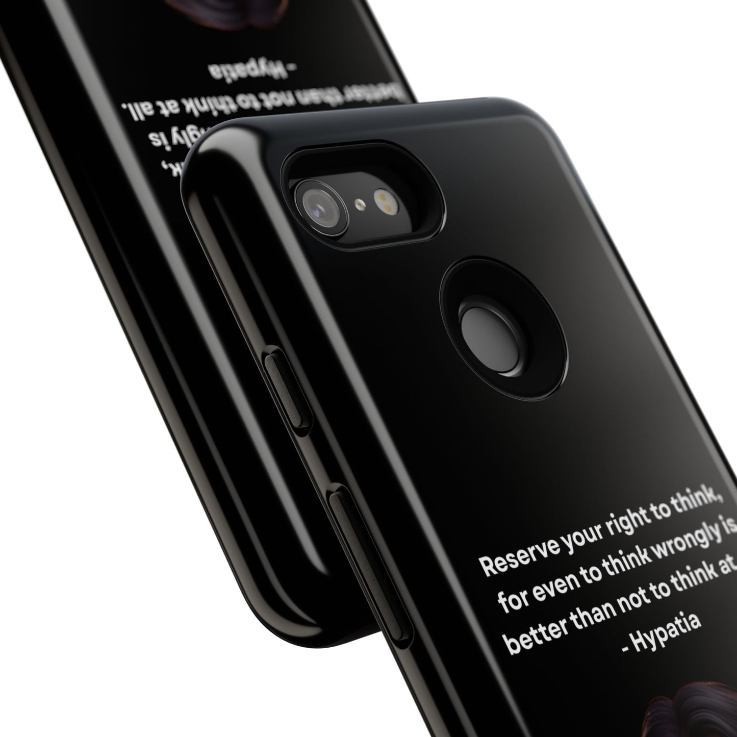 “Think Boldly” – Hypatia Quote Tough Phone Case