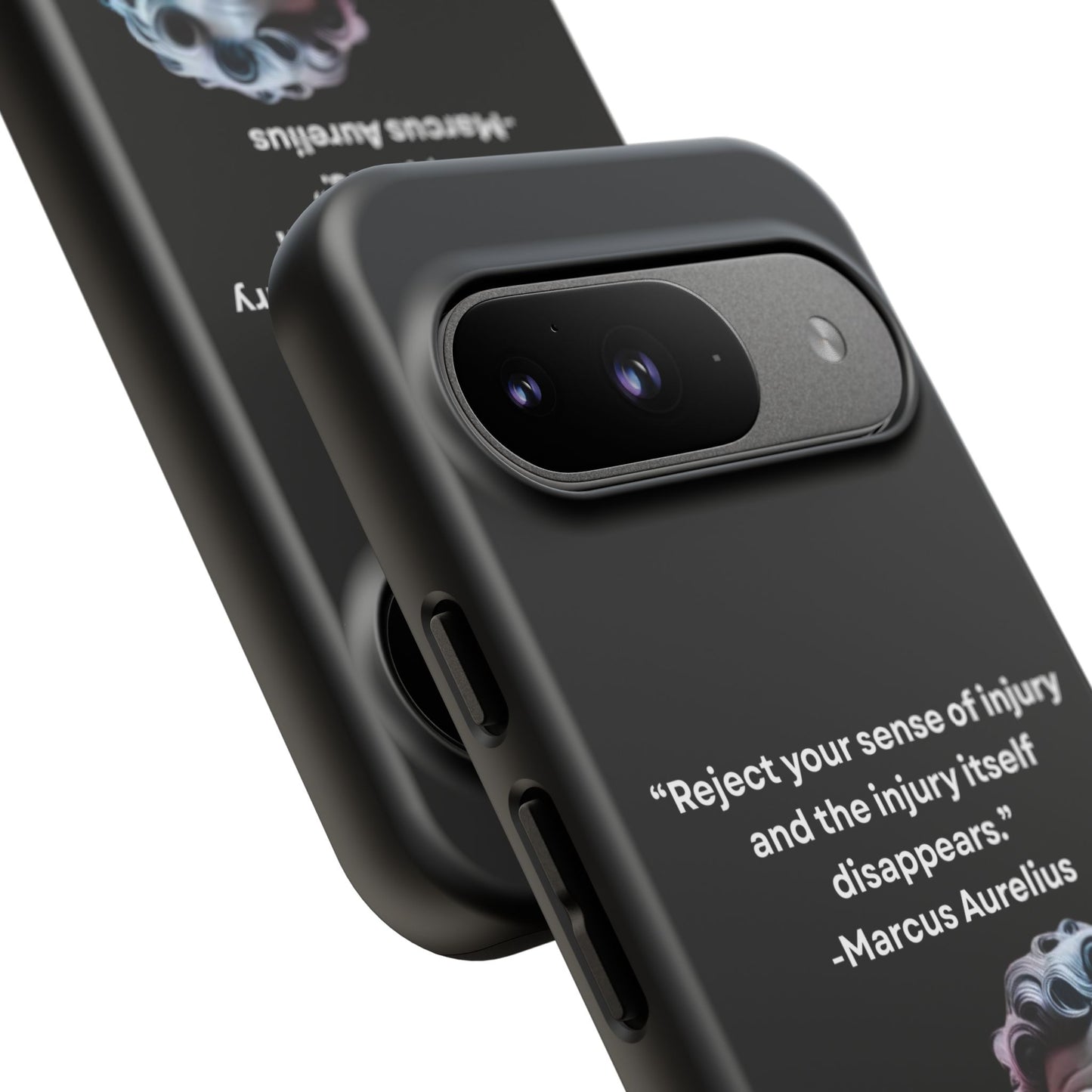 “Strength Within” – Marcus Aurelius Quote Tough Phone Case