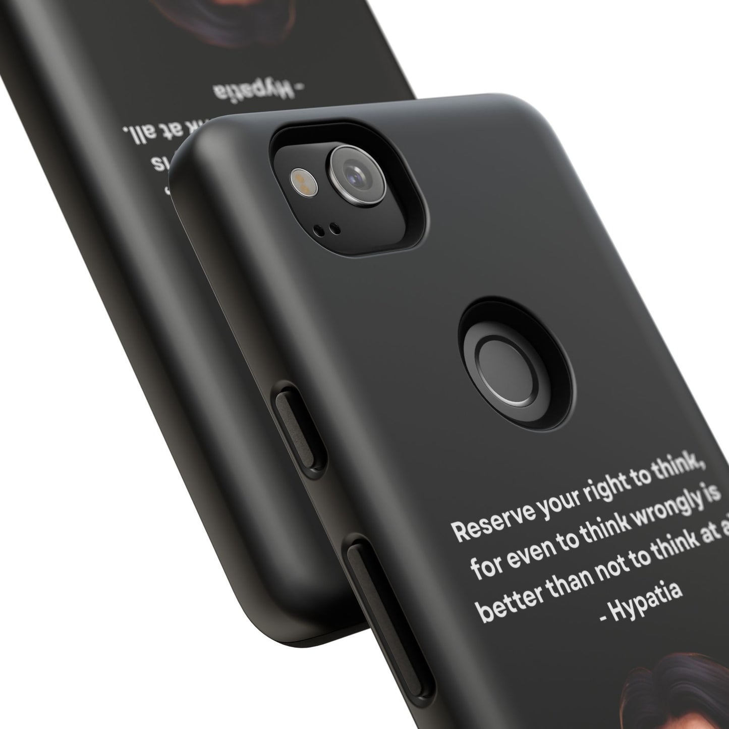 “Think Boldly” – Hypatia Quote Tough Phone Case