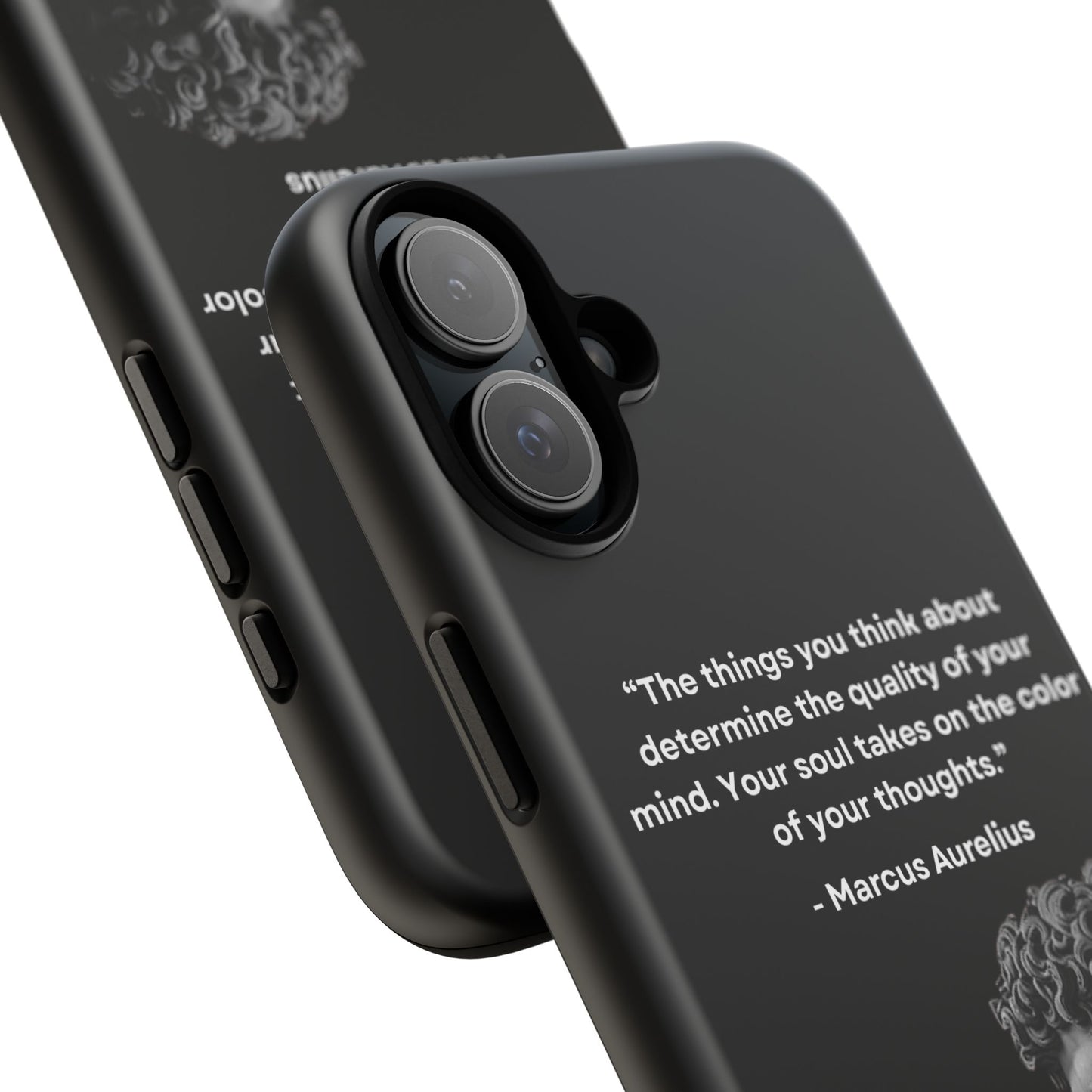 “Color of Thought” – Marcus Aurelius Quote Tough Phone Case