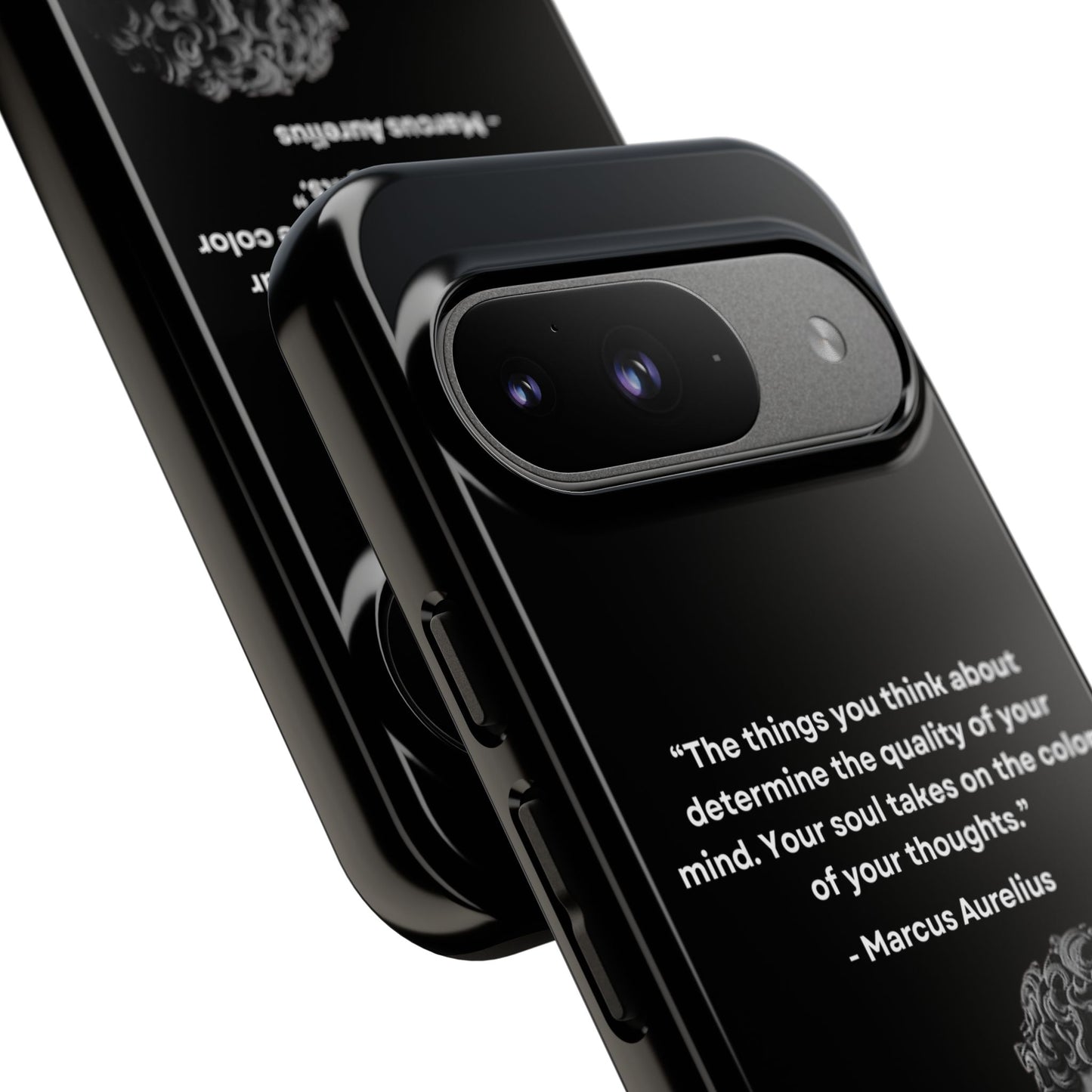 “Color of Thought” – Marcus Aurelius Quote Tough Phone Case