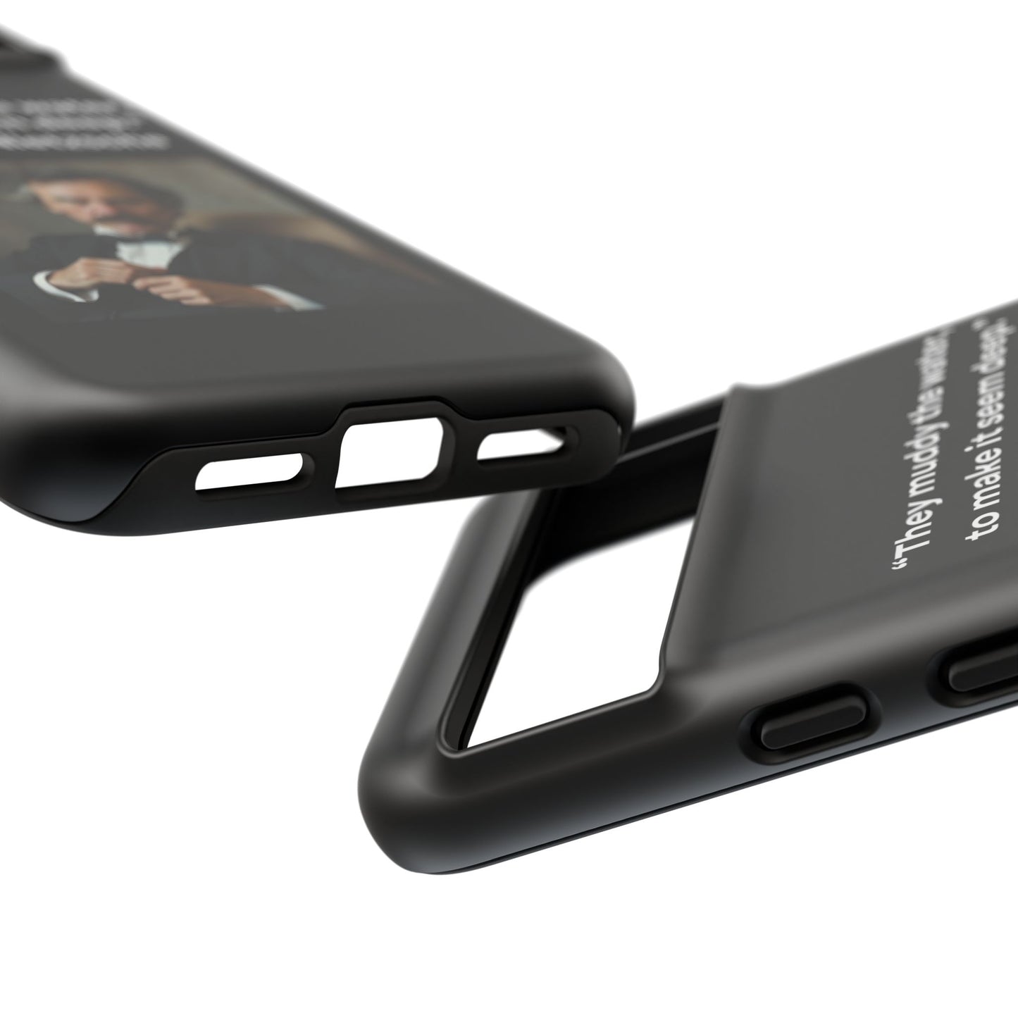 “False Depth” – Friedrich Nietzsche Quote Tough Phone Case