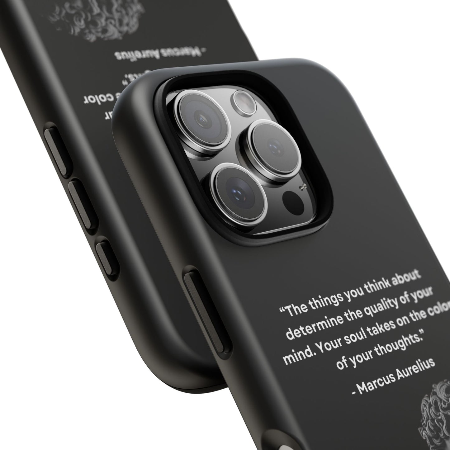 “Color of Thought” – Marcus Aurelius Quote Tough Phone Case