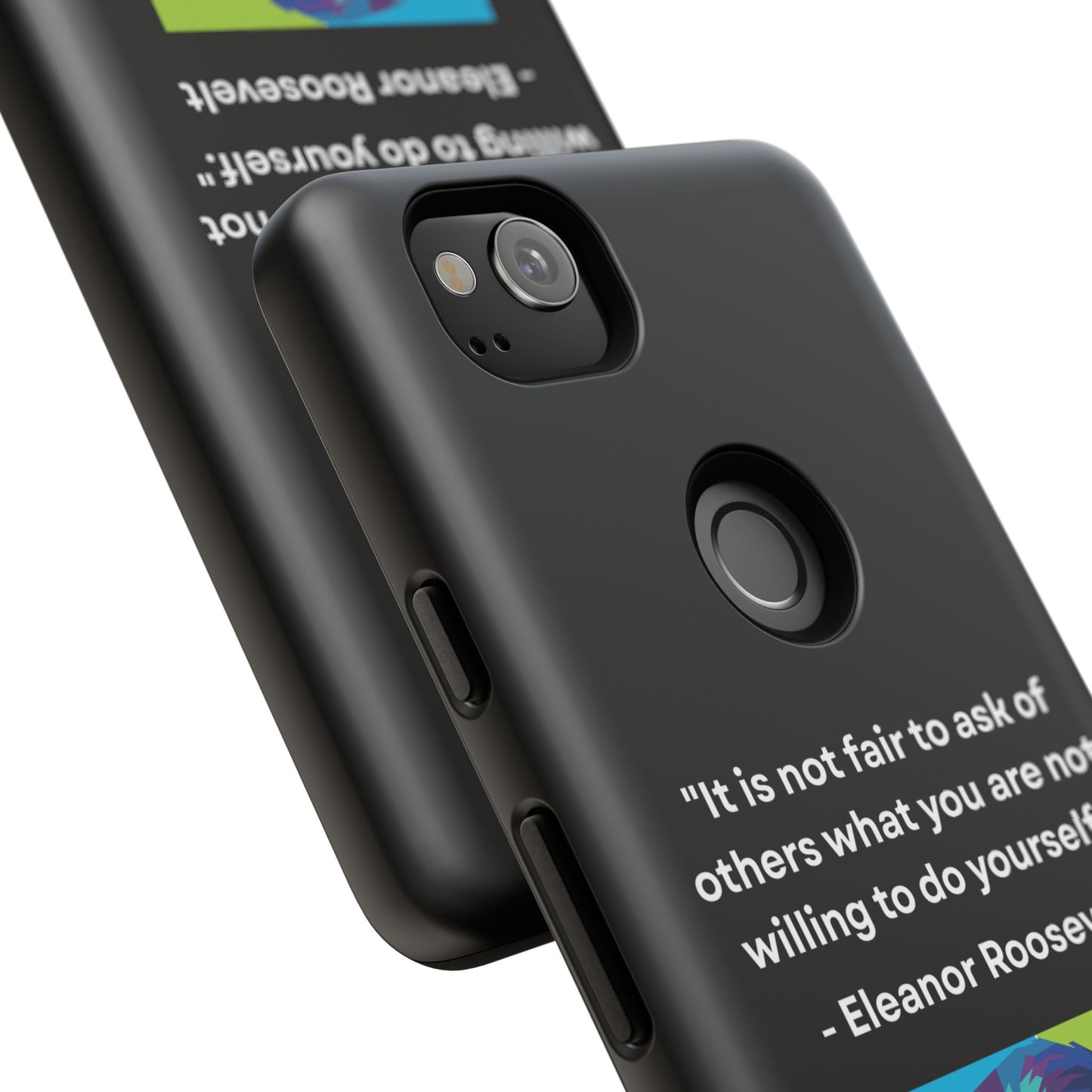 “Lead by Example” – Eleanor Roosevelt Quote Tough Phone Case