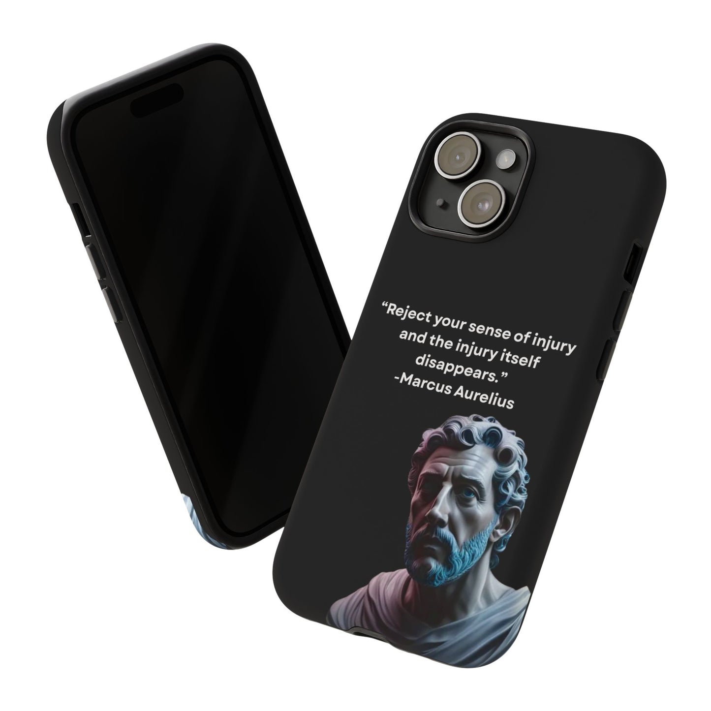 “Strength Within” – Marcus Aurelius Quote Tough Phone Case