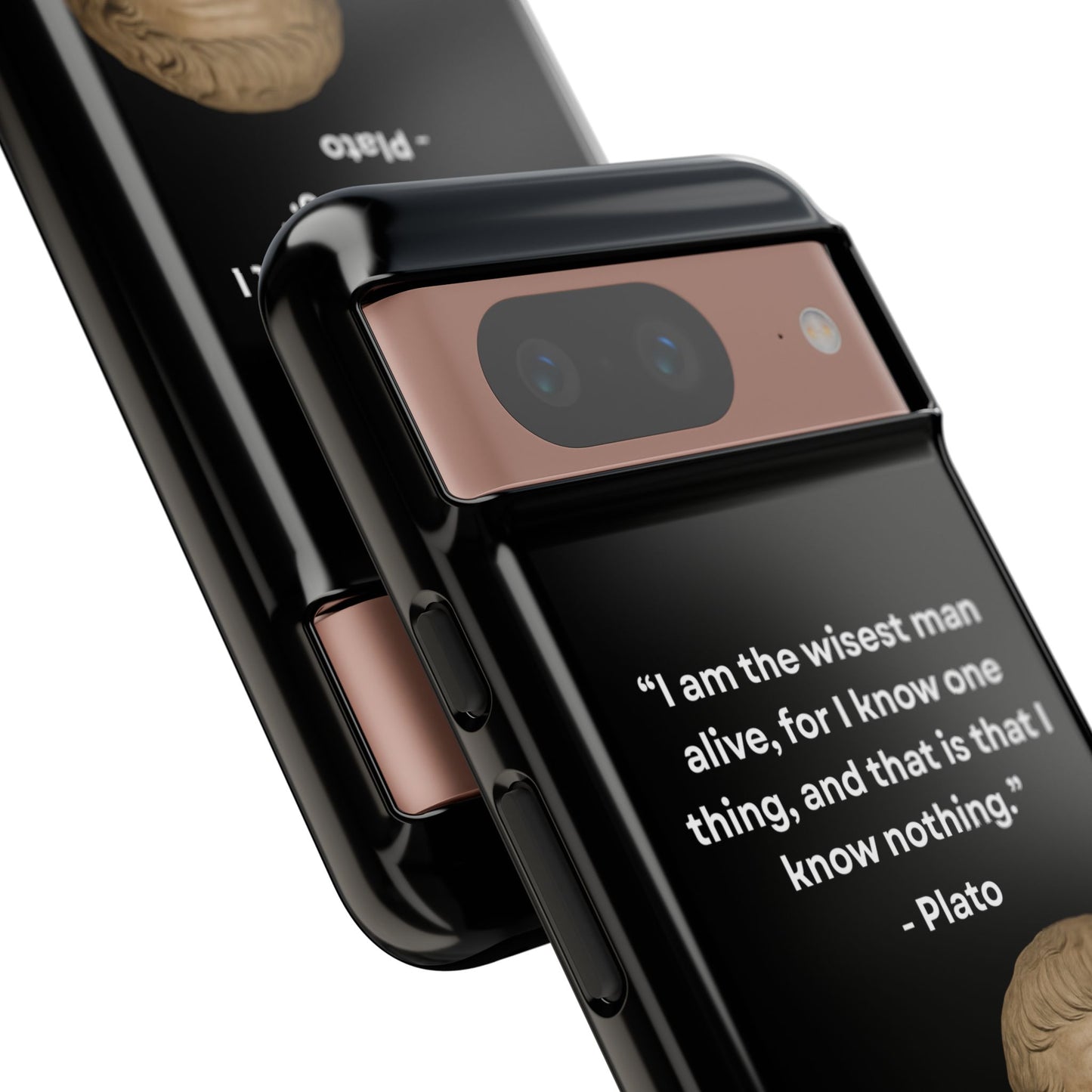 "Know Nothing, Own Wisdom" – Plato Tough Phone Case