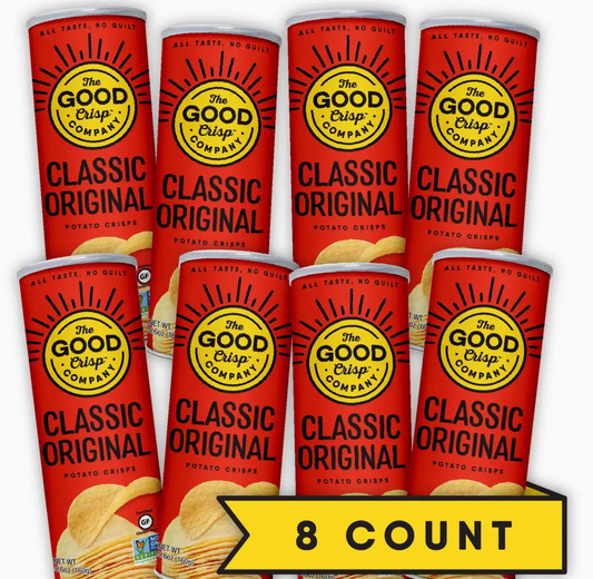 Classic Original Chips - 5.6 .oz Cans (Case of 8)