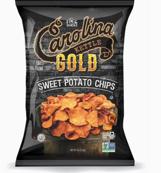 Sweet Potato Carolina Kettle Chip Case 5 .oz (Case of 14)