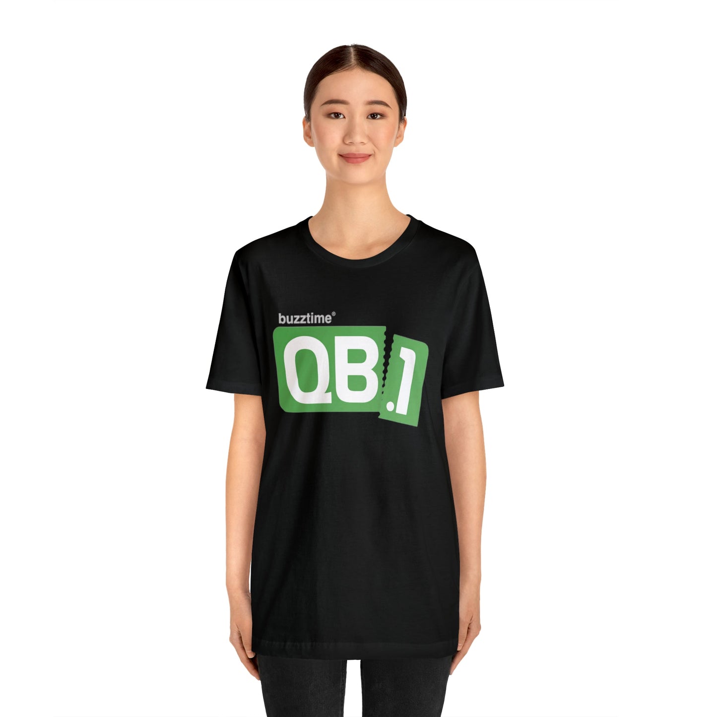 Buzztime QB1 Black T-Shirt