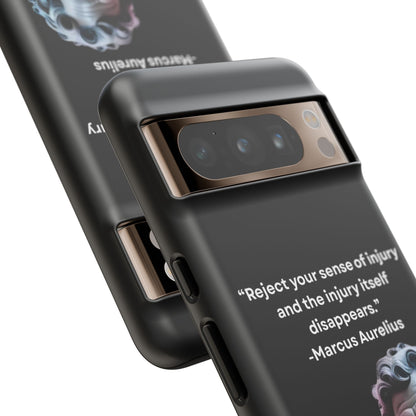 “Strength Within” – Marcus Aurelius Quote Tough Phone Case