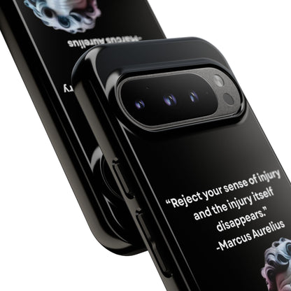 “Strength Within” – Marcus Aurelius Quote Tough Phone Case