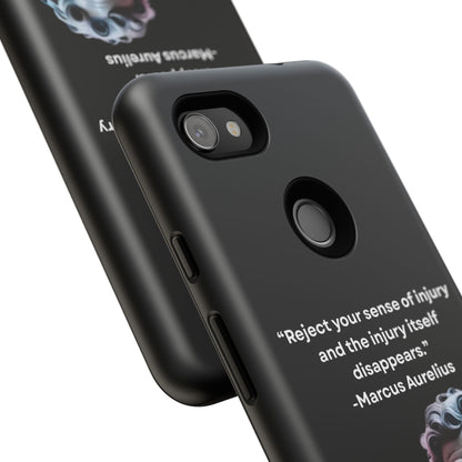 “Strength Within” – Marcus Aurelius Quote Tough Phone Case