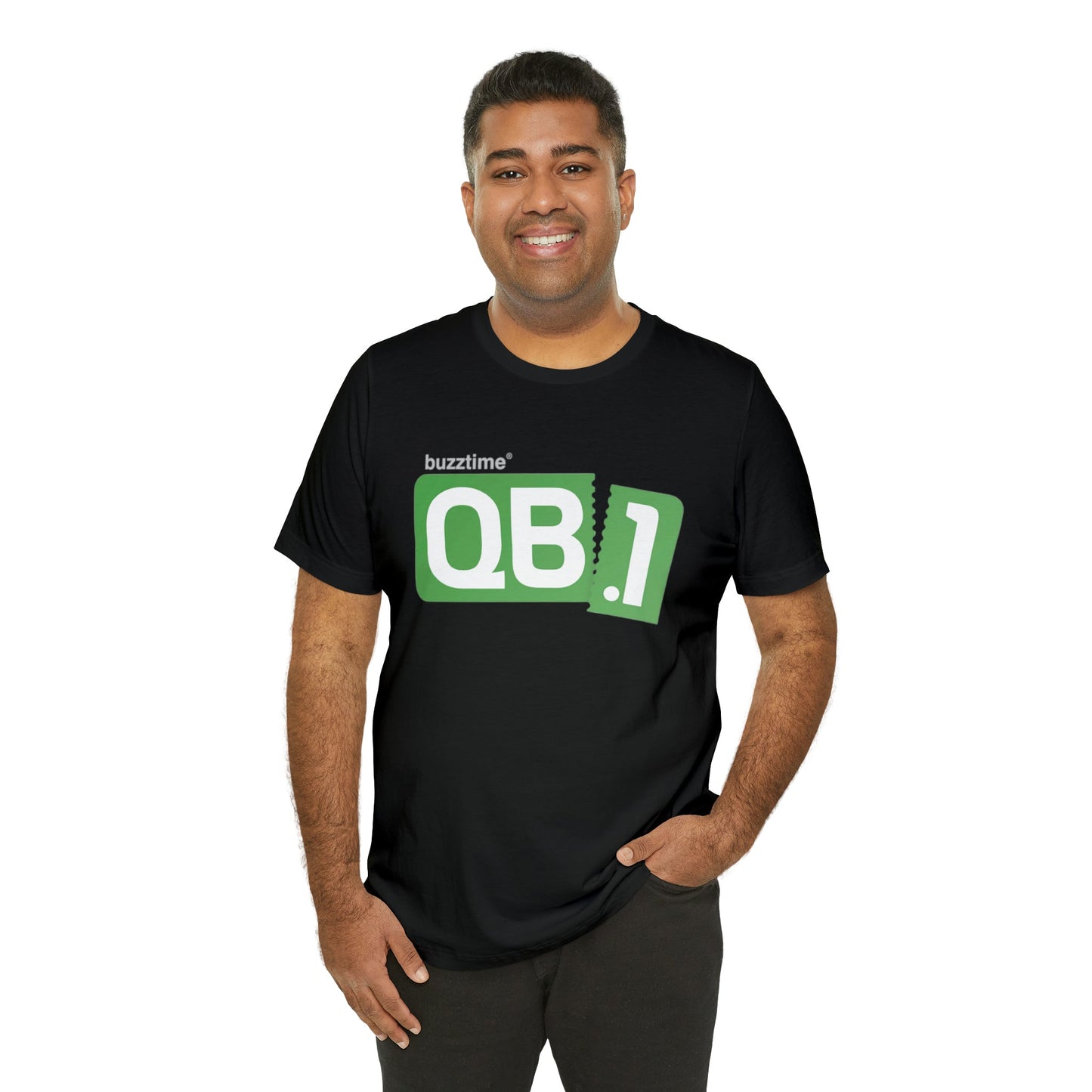 Buzztime QB1 Black T-Shirt