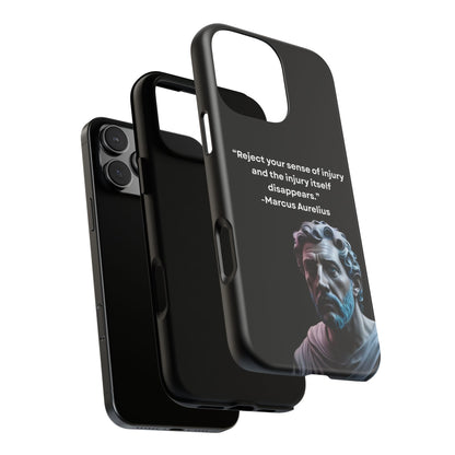“Strength Within” – Marcus Aurelius Quote Tough Phone Case
