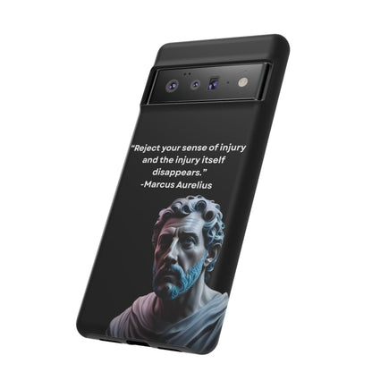 “Strength Within” – Marcus Aurelius Quote Tough Phone Case