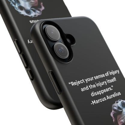 “Strength Within” – Marcus Aurelius Quote Tough Phone Case