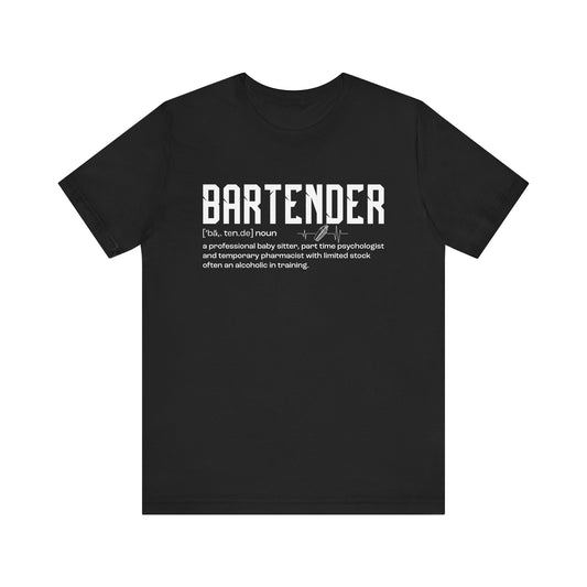 Bartender Definition T-Shirt