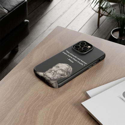 Plato Quote Tough Phone Case