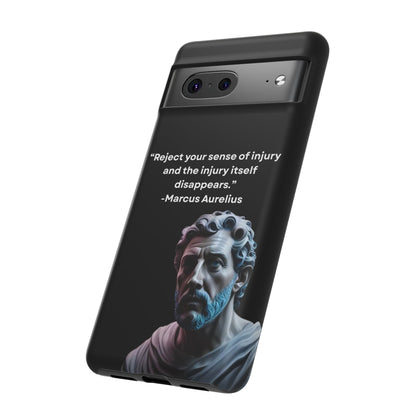 “Strength Within” – Marcus Aurelius Quote Tough Phone Case