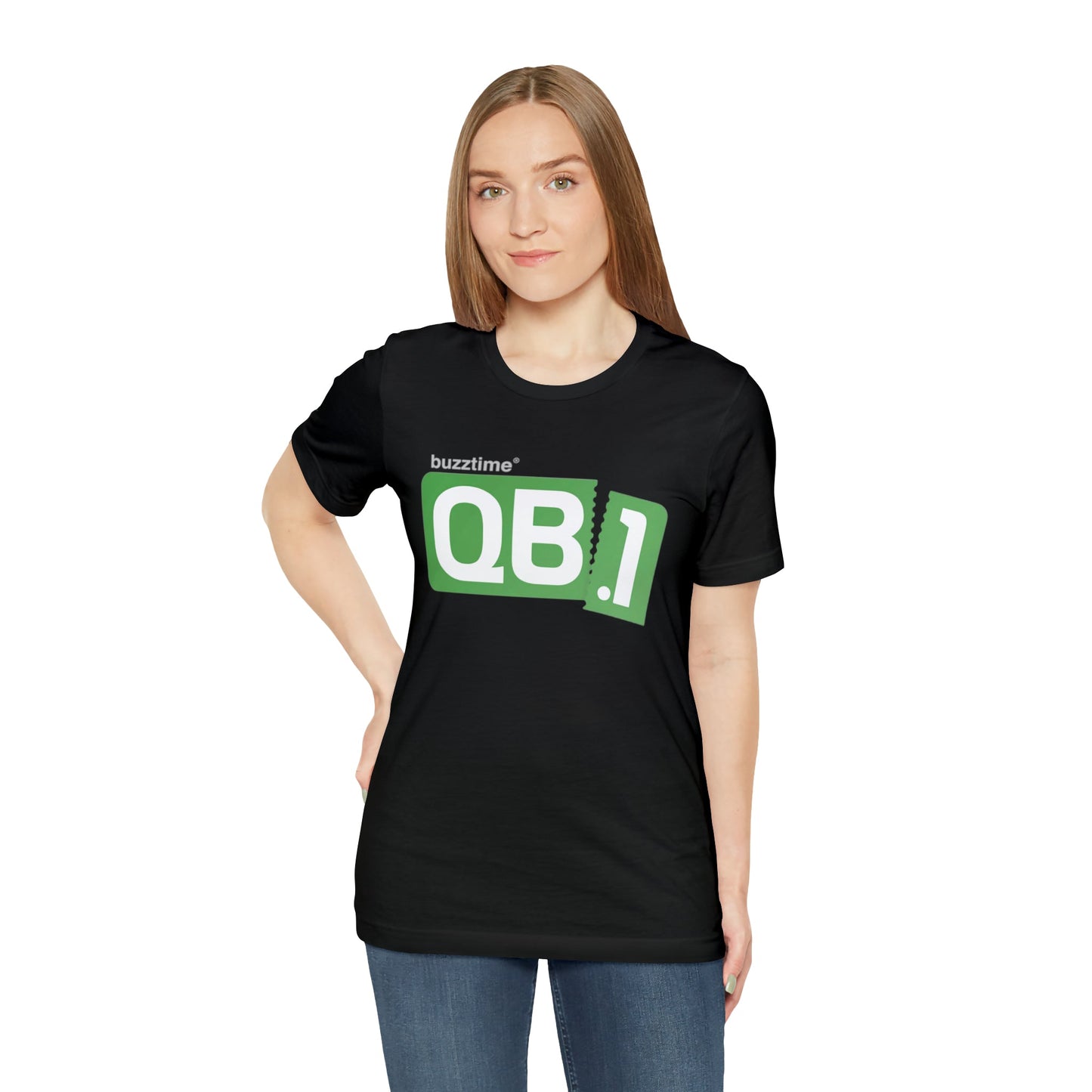 Buzztime QB1 Black T-Shirt