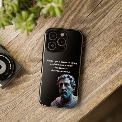 “Strength Within” – Marcus Aurelius Quote Tough Phone Case