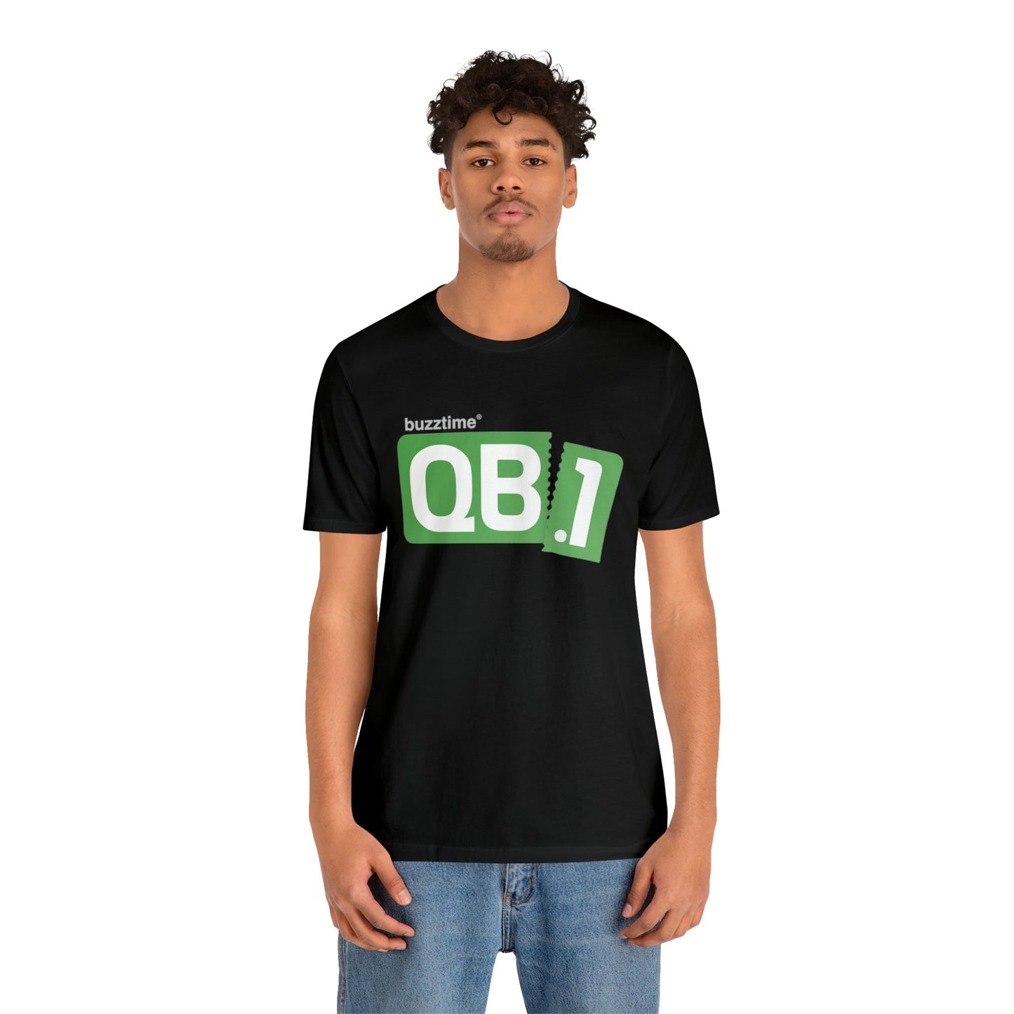 Buzztime QB1 Black T-Shirt