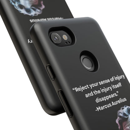 “Strength Within” – Marcus Aurelius Quote Tough Phone Case