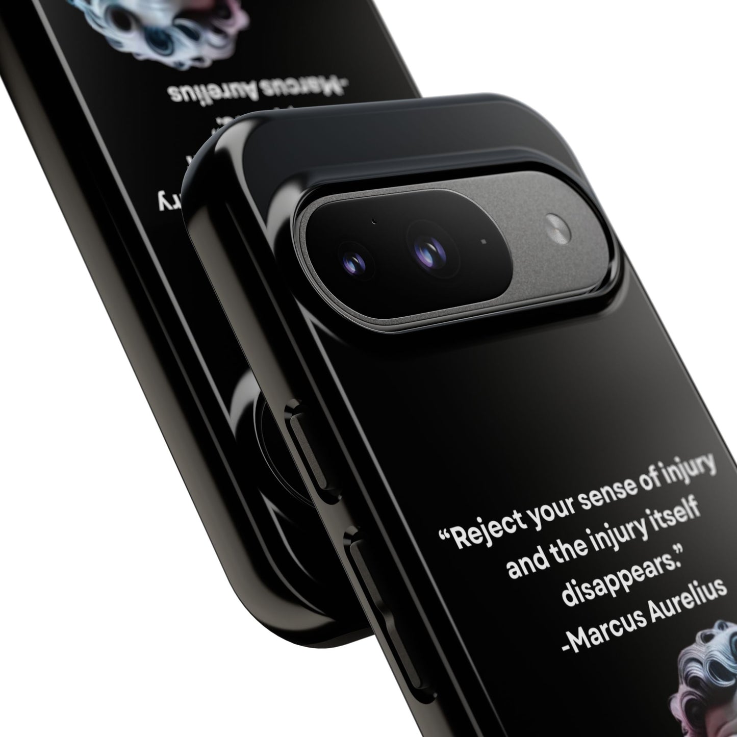 “Strength Within” – Marcus Aurelius Quote Tough Phone Case