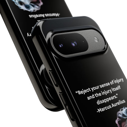 “Strength Within” – Marcus Aurelius Quote Tough Phone Case