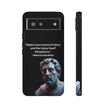 “Strength Within” – Marcus Aurelius Quote Tough Phone Case