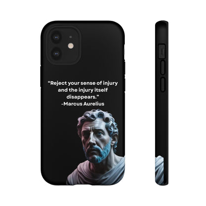 “Strength Within” – Marcus Aurelius Quote Tough Phone Case