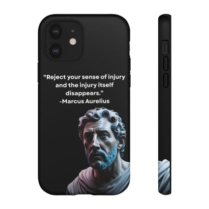 “Strength Within” – Marcus Aurelius Quote Tough Phone Case