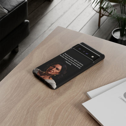“Think Boldly” – Hypatia Quote Tough Phone Case