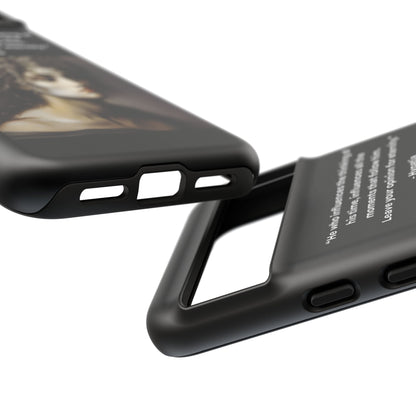 “Leave Your Mark” – Hypatia Quote Tough Phone Case