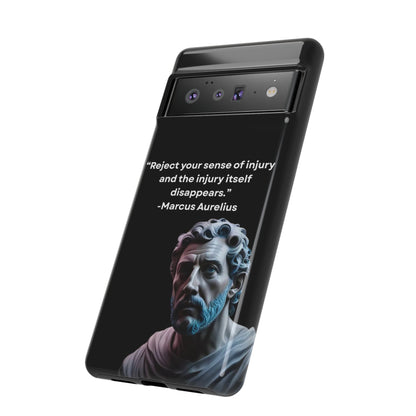 “Strength Within” – Marcus Aurelius Quote Tough Phone Case