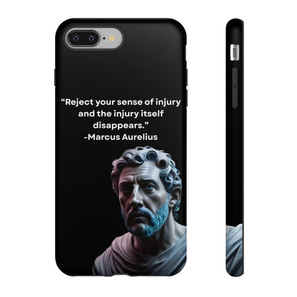 “Strength Within” – Marcus Aurelius Quote Tough Phone Case