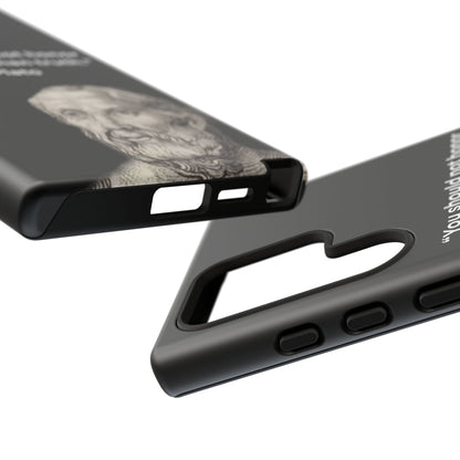 Plato Quote Tough Phone Case