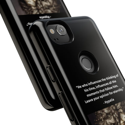“Leave Your Mark” – Hypatia Quote Tough Phone Case